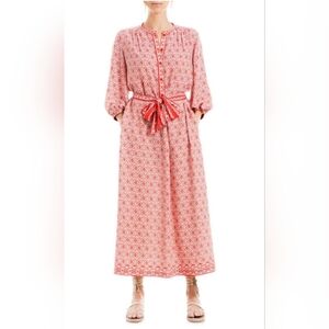 Max Studio Medallion Print Maxi Dress